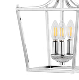 Tiffany 10" Iron Classic Midcentury Pendant Lantern
