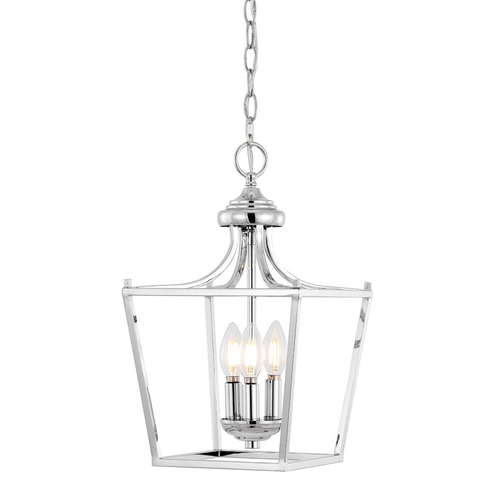 Tiffany 10" Iron Classic Midcentury Pendant Lantern