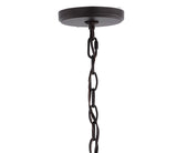 Tiffany 10" Iron Classic Midcentury Pendant Lantern