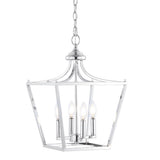 Tiffany 10" Iron Classic Midcentury Pendant Lantern