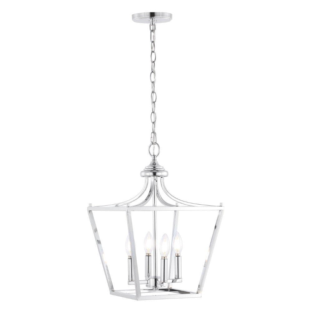 Tiffany 10" Iron Classic Midcentury Pendant Lantern