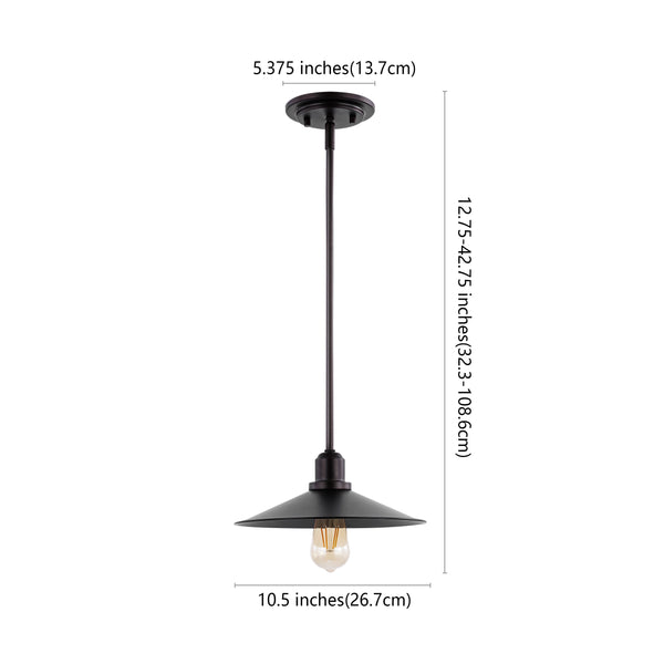 Dimension Image Oil Rubbed Bronze / 1 Light