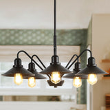Mccarthy 34.25" Metal Farmhouse Industrial LED Pendant