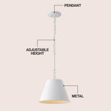 Alden Industrial Farmhouse Iron LED Pendant
