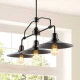 Mccarthy 34.25" Metal Farmhouse Industrial LED Pendant