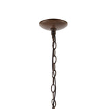 Lacey 29" Rustic Midcentury Iron LED Chandelier