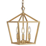 Iris 10" Iron Classic Modern Lantern LED Pendant