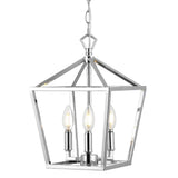 Iris 10" Iron Classic Modern Lantern LED Pendant