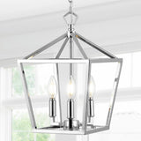 Iris 10" Iron Classic Modern Lantern LED Pendant