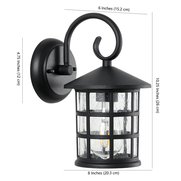 Dimension Image Black (Set of 2) / 1 Light