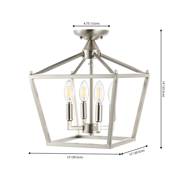 Dimension Image Nickel / 4 Light