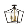 Oil Rubbed Bronze/Brass Gold