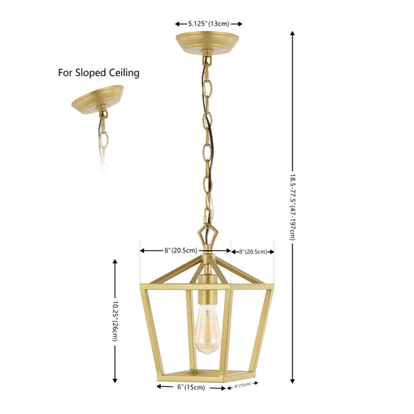 Dimension Image Gold Painting / 1 Light
