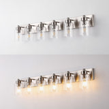 Margaret Seeded Glass/Iron Modern Contemporary LED Vanity Light