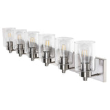 Margaret Seeded Glass/Iron Modern Contemporary LED Vanity Light