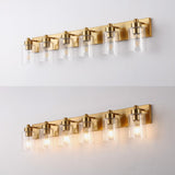 Margaret Seeded Glass/Iron Modern Contemporary LED Vanity Light