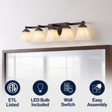 Azure Rustic Farmhouse Adjustable Resin Antler LED Chandelier