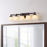 Azure Rustic Farmhouse Adjustable Resin Antler LED Chandelier