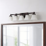 Azure Rustic Farmhouse Adjustable Resin Antler LED Chandelier