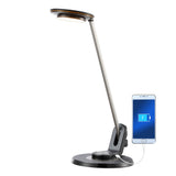 Pena 18.5" Aluminum Contemporary Minimalist Adjustable Dimmable USB Charging LED Task Lamp