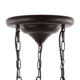 Simon 11" Farmhouse Industrial Iron Mason Jar LED Semi Flush Mount