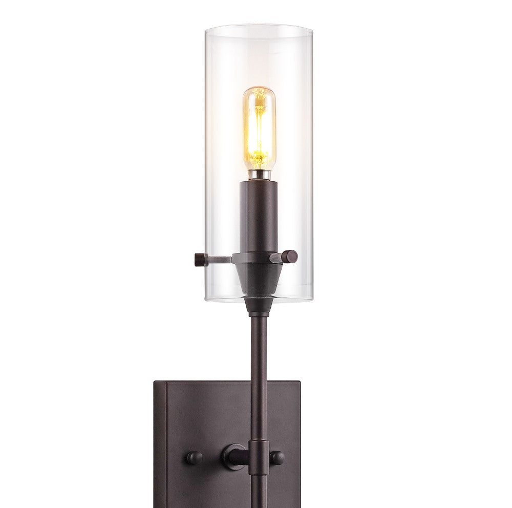 Rose Goat Bohemian Farmhouse Iron/Glass LED Vanity