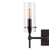 Rose Goat Bohemian Farmhouse Iron/Glass LED Vanity