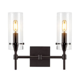 Rose Goat Bohemian Farmhouse Iron/Glass LED Vanity