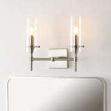 Rose Goat Bohemian Farmhouse Iron/Glass LED Vanity