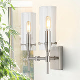 Rose Goat Bohemian Farmhouse Iron/Glass LED Vanity