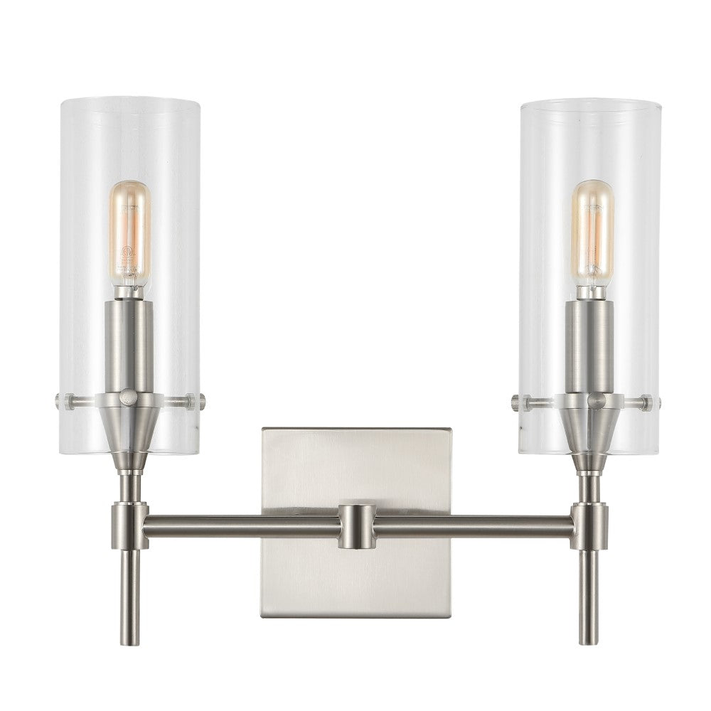 Rose Goat Bohemian Farmhouse Iron/Glass LED Vanity