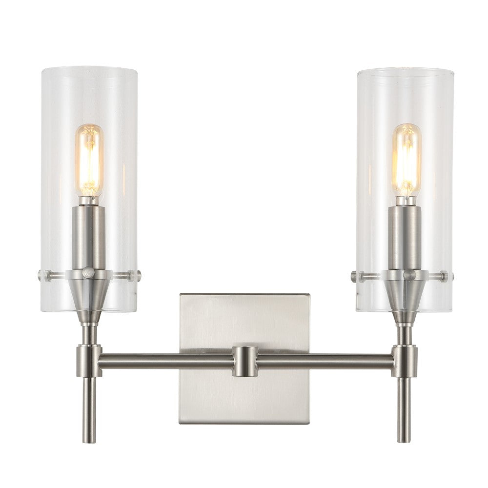 Rose Goat Bohemian Farmhouse Iron/Glass LED Vanity