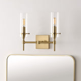Rose Goat Bohemian Farmhouse Iron/Glass LED Vanity