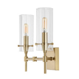 Rose Goat Bohemian Farmhouse Iron/Glass LED Vanity