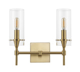 Rose Goat Bohemian Farmhouse Iron/Glass LED Vanity