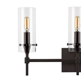 Rose Goat Bohemian Farmhouse Iron/Glass LED Vanity