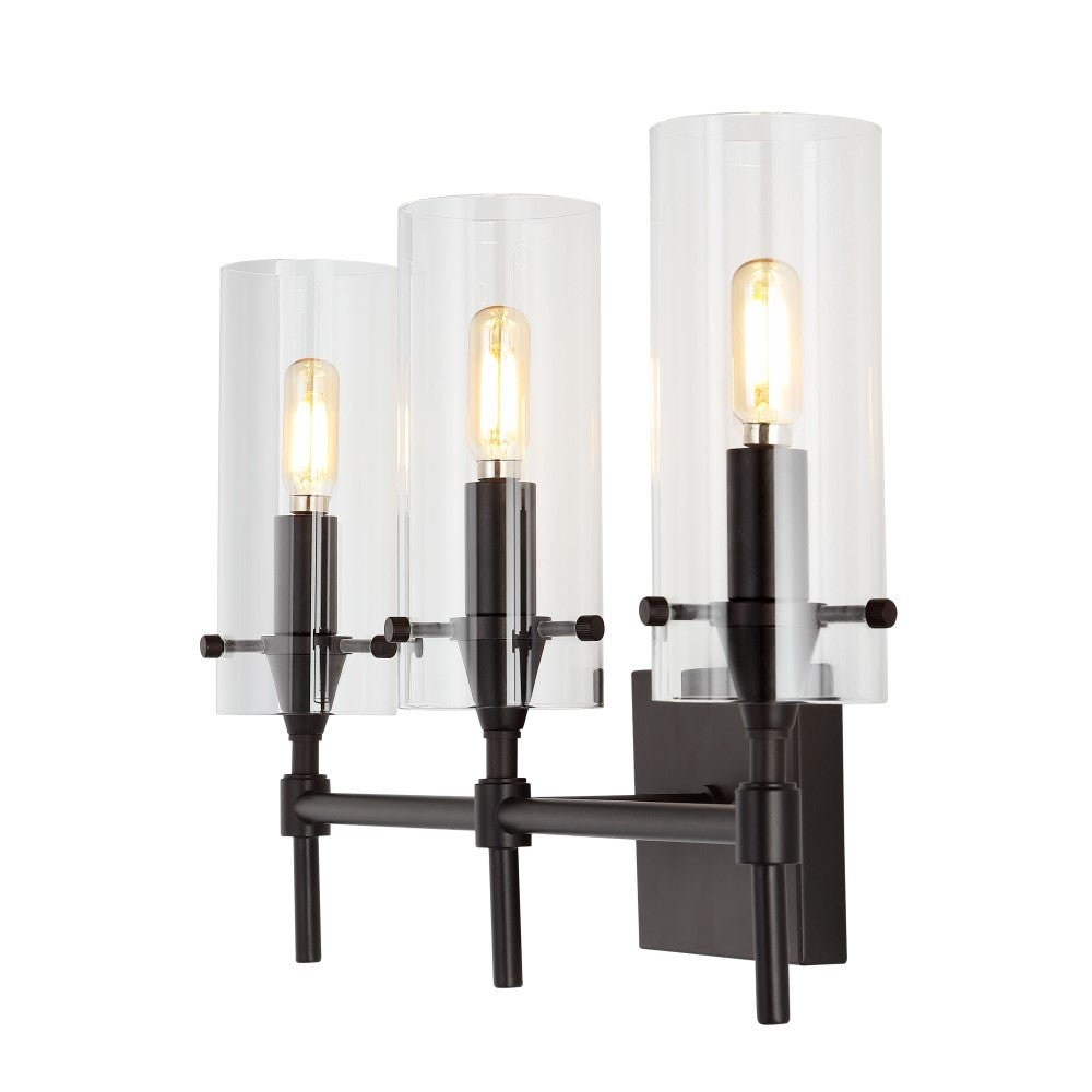 Rose Goat Bohemian Farmhouse Iron/Glass LED Vanity