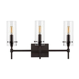 Rose Goat Bohemian Farmhouse Iron/Glass LED Vanity