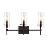 Rose Goat Bohemian Farmhouse Iron/Glass LED Vanity