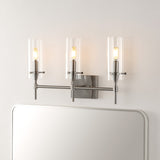 Rose Goat Bohemian Farmhouse Iron/Glass LED Vanity