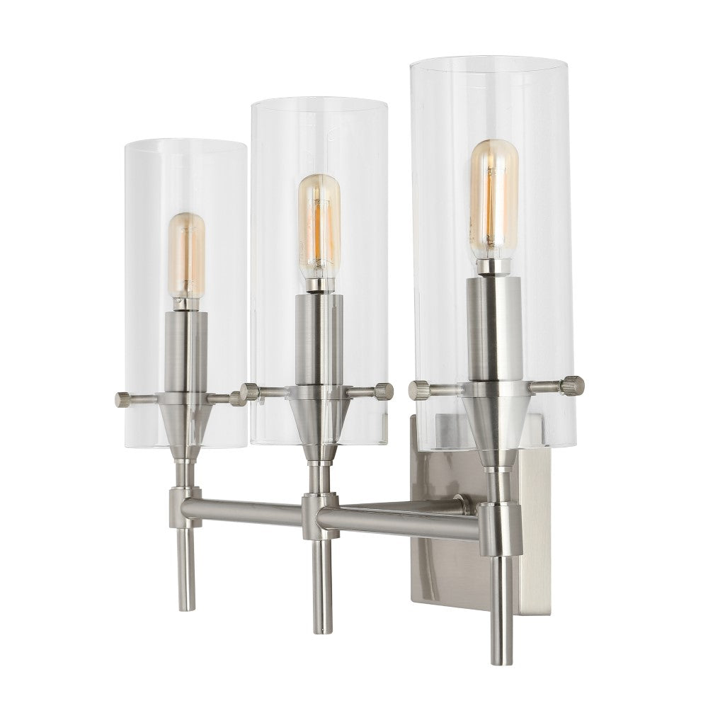 Rose Goat Bohemian Farmhouse Iron/Glass LED Vanity