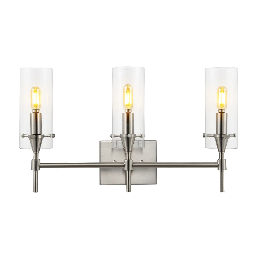 Rose Goat Bohemian Farmhouse Iron/Glass LED Vanity