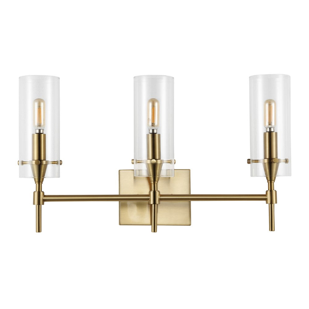 Rose Goat Bohemian Farmhouse Iron/Glass LED Vanity