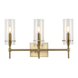 Rose Goat Bohemian Farmhouse Iron/Glass LED Vanity