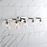 Santino Hurricane Metal/Glass Vanity