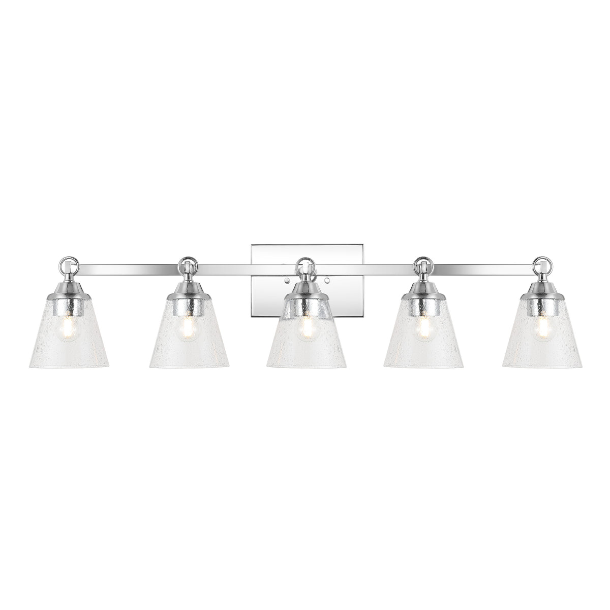 Santino Hurricane Metal/Glass Vanity