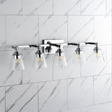 Santino Hurricane Metal/Glass Vanity