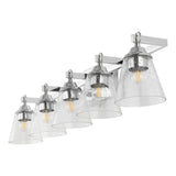 Santino Hurricane Metal/Glass Vanity