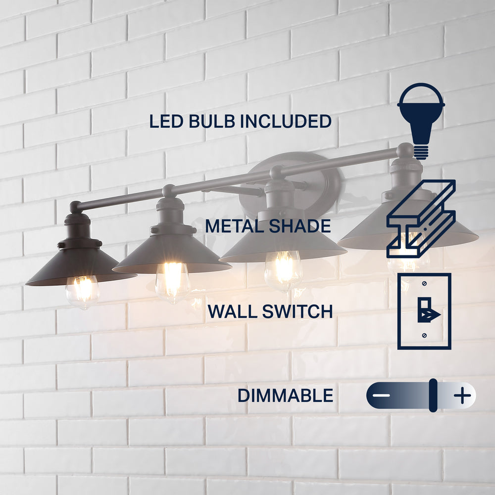 Musa Metal Shade Sconce