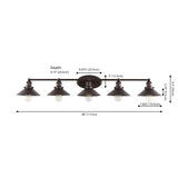 Musa Metal Shade Sconce